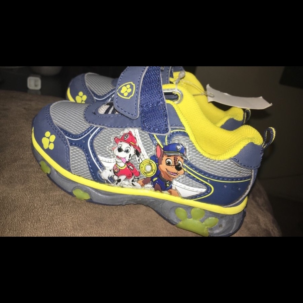 Paw patrol light up shoes